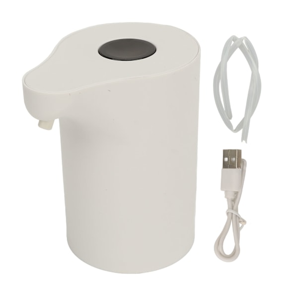 Vannflaskedispenser i plast, 1200 mAh USB-lading, en-knapps betjening, vannpumpe for drikking