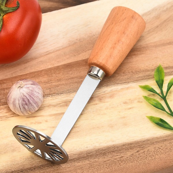 Potatismosare i rostfritt stål 304, potatismosare i metall för potatis och bönor