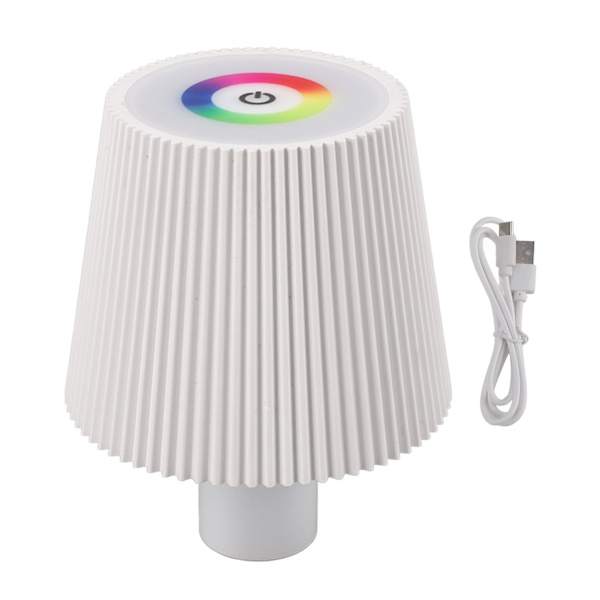 LED-pullon lamppu 4000mAh IP54 vedenpitävä kosketusohjaus väri säädettävä USB ladattava johdoton viinipullon lamppu yövalo valkoinen