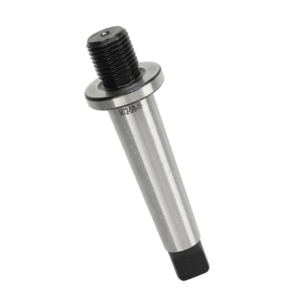 MT2‑5/8‑16 Drill Chuck Arbor Manganstål Herdet Morse Taper Flat Tail Gjenge Drill Adapter