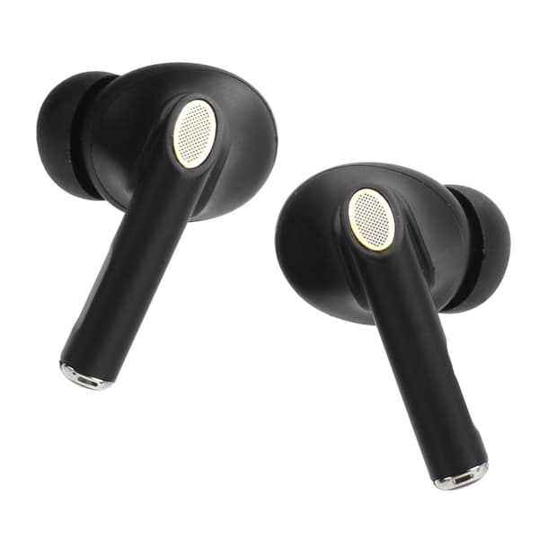 M10 Trådløse Bluetooth-hovedtelefoner ANC Støjreduktion In-Ear Smart Digital Display Høretelefoner Sort