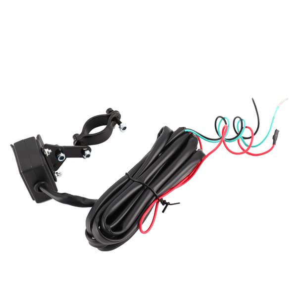 Vinsjvippebryter med 2,5m/8,2ft ledning pulverlakkert for alle 12V ATV UTV SUV