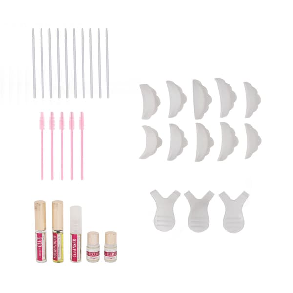 Vipper Løft Kit Semi Permanent Trygg Nærende Komplett Profesjonell Øyenvippe Perm Krøller Kit 29ml Væske