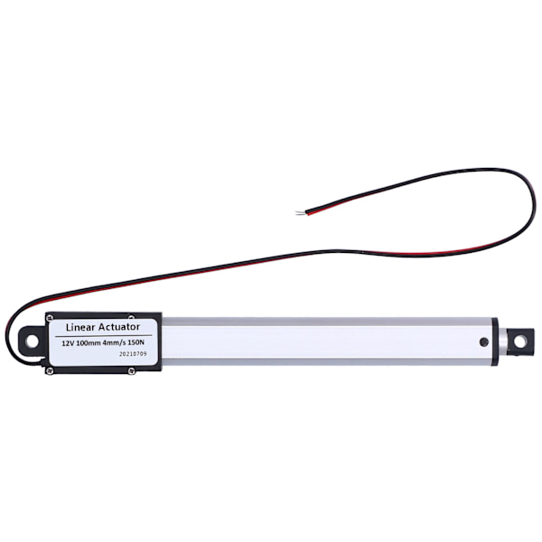 Linjärt ställdon DC 12V 100mm intern gränslägesbrytare Lågbrus elektriskt minilinjärt ställdon för industriellt jordbruk4mm/s-150N