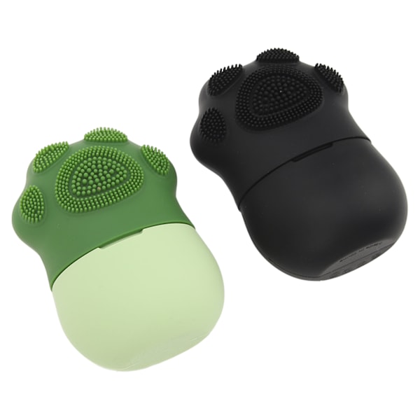 2PCS Ice Cube Roller Massager Kattkloform Återanvändbar Massage Silikonisform