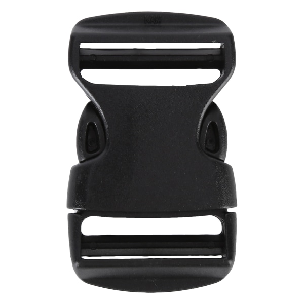 5 stk hurtigspenne plast dobbel justerbar stroppspenner erstatning DIY Craft for ryggsekk SvartFor 25mm bredde stropp
