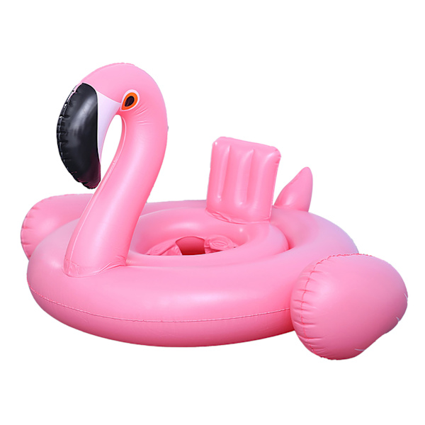 Simring för barn med söt design, PVC, lätt och bärbar, med säte, för strand och pool