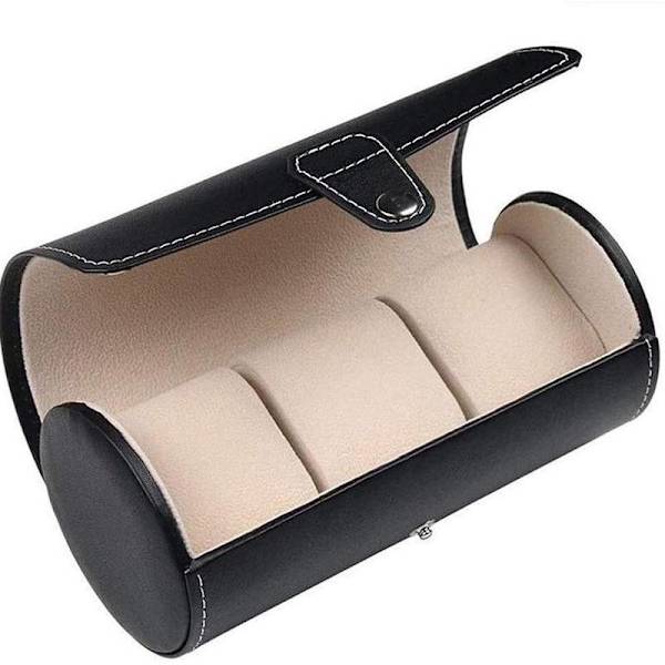 Brun färg（19*9cm）- watch - rulle i syntetläder