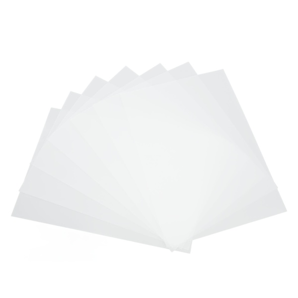 Bindende omslag holdbar 50 ark klar PVC utsøkt håndverk A4 bindende film for bindende maskiner