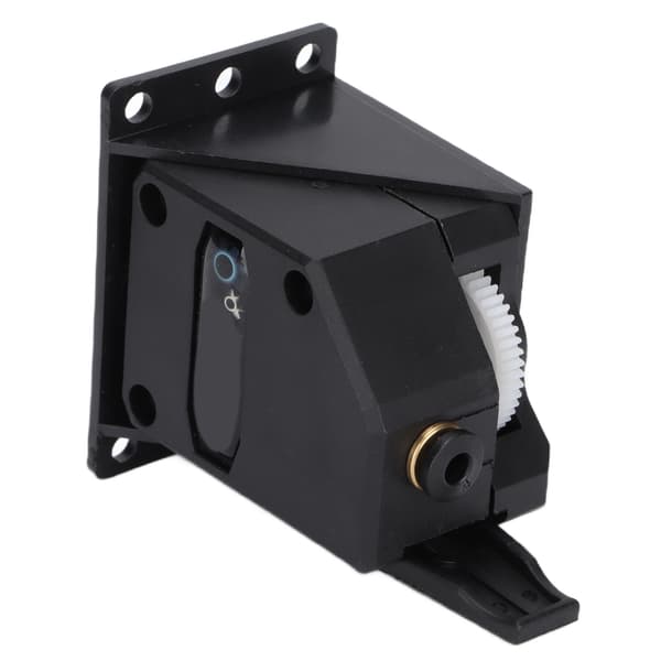 Ekstruder Opgradering Robust Holdbar Unik Dobbelt Gear til 3D Printer Dele Udskiftning Sort
