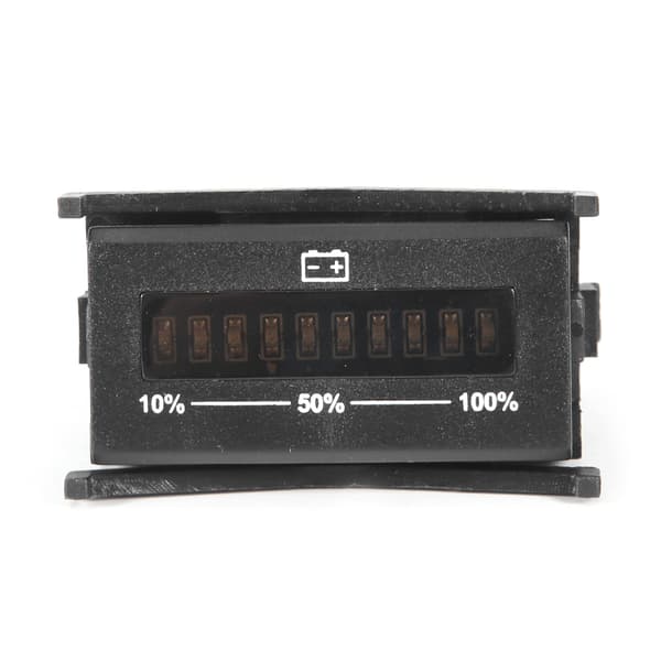 Batterikapacitetsindikator 10 Dele LED Bar Display til Golfvogne Motorcykel