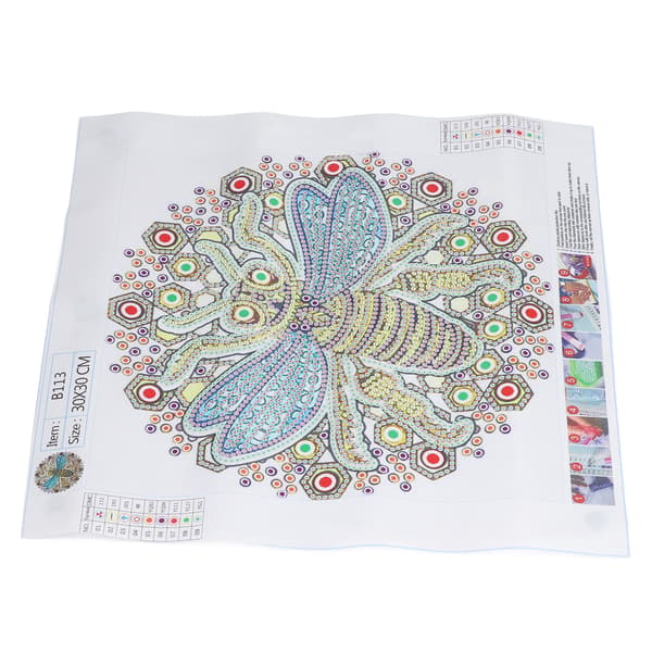 Rhinestone Painting DIY Produksjon Vakkert Mønster Motedesign Spesialformet Drill Rhinestone Maleri Kit