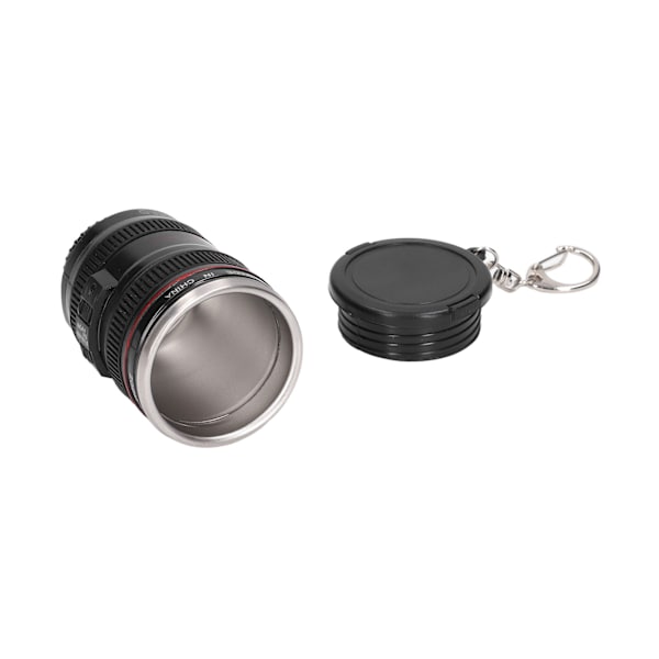 100 ml kameraobjektivmugg i rostfritt stål EF 24-105 mm F 4.0L USM objektivkaffemugg för fotoälskare