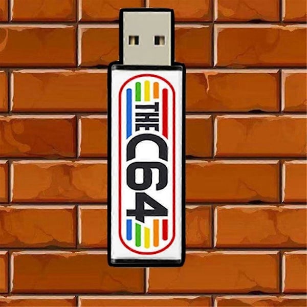 5370 Spil USB-stik kompatibel med C64 Mini Retro Spillekonsol USB-drev Plug and Play