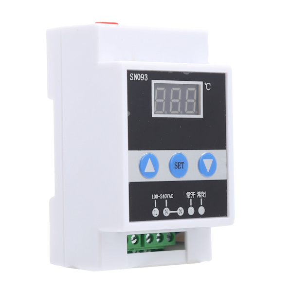 TMC‑6000 Temperaturregulator Digital Temperaturstyring Regulator Termostat 110‑240V