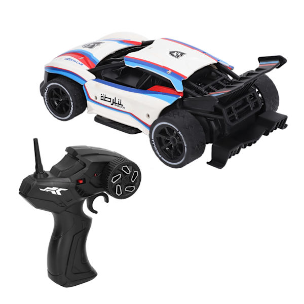 RC-kilpa-auto 1:20 korkea simulointi 2.4G korkea taajuus 4 kanavaa kaksi pyörän vetoa vasen oikea ajelehtiva kauko-ohjattava auto
