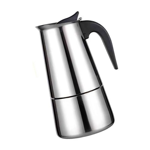 100ML Rostfritt Stål Kaffebryggare Moka Kanna Isolerad Termisk Kaffekanna för Handbryggt Kaffe