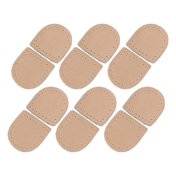 40 STK lynlås prop DIY håndlavet ægte læder multifunktionelle moderigtige lynlås ender Top propper Beige