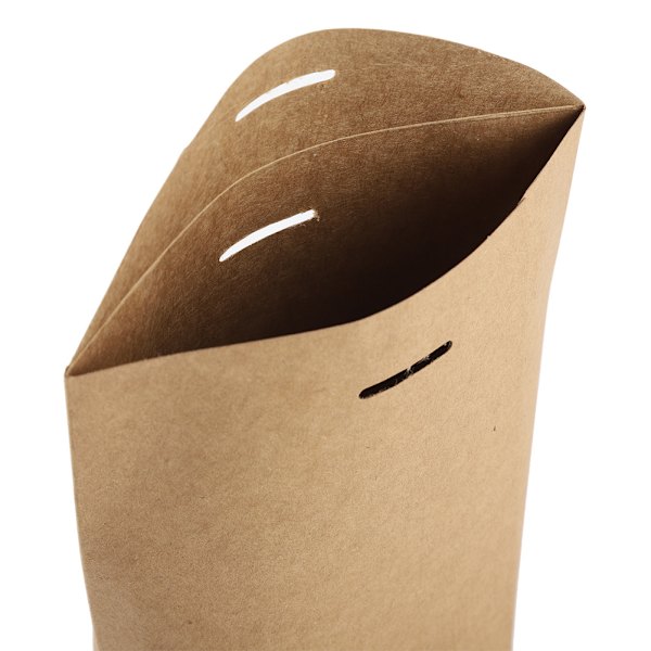 20 st eleganta presentpåsar i papper, godislåda, bröllop, babyshower, presentpåsar (brun)