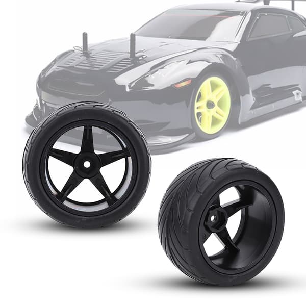 1/10 RC Bil Universal Dekk Tilbehør Modifikasjonsdel Erstatning 85mm