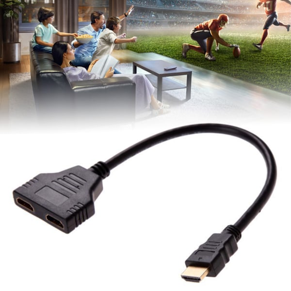 High Definition Multimedia Interface Splitter 1 Til 2 1080P HD Multimedia Interface Kabel Splitter