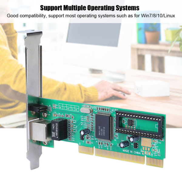 PCI One port Realtek 8169 PCI netværkskort 10/100/1000 Mbps Gigabit Ethernet