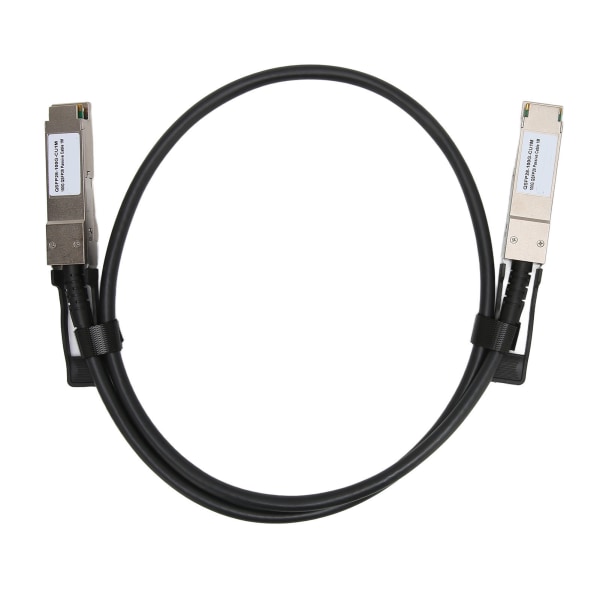 100G QSFP28 DAC-kaapeli QSFP28 - QSFP28 100G DAC suoraliitin nopea optinen kaapeli Energiaa säästävä Plug and Play