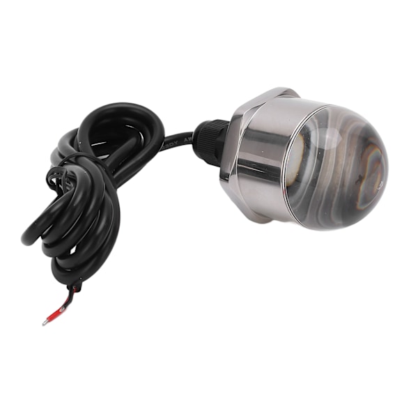 304 Rustfrit Stål Marine Undervandslys 12V LED Rund Undervandslampe til Yacht Båd Blåt Lys