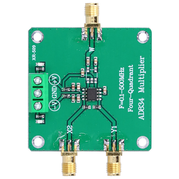 Mixermodul RF PCB 4-kvadrant analog multiplikator kretskort testutrustning delar 0,1-500MHz AD834