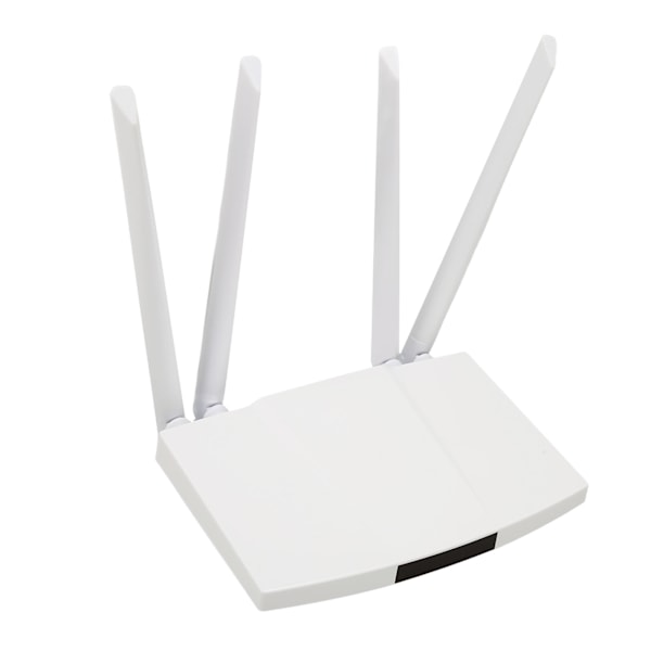 4G WiFi-ruter 300 Mbps Micro SIM-kortspor 4 antenner 32 brukerkapasitet Mobil WiFi Hotspot for Asia Europa 100-240V EU-plugg