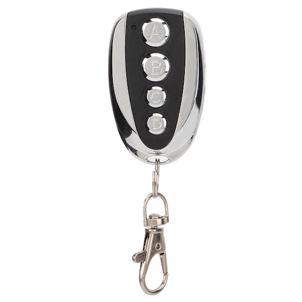 Langaton kaukosäätimen kloonausavain 433.92MHZ 4 näppäintä Oppiva kopiointi Auton ovenavaaja Portille Auto LED-valo