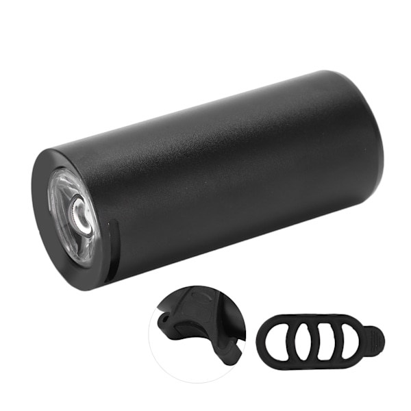 USB-ladattava polkupyörän etuvalo 1200mAh Yöpyöräily Etuvalo Vedenpitävä Pyöräilylamppu