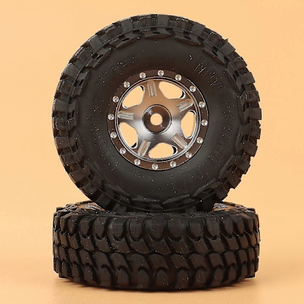 4 stk. 54 mm hjul kompatible med 1/24 RC crawler-bil