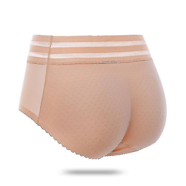 Padded Push Up Panties for Women - Butt Lifter Shaper, Enhance your Curves (JB51-3) S Mid-waist 127beige