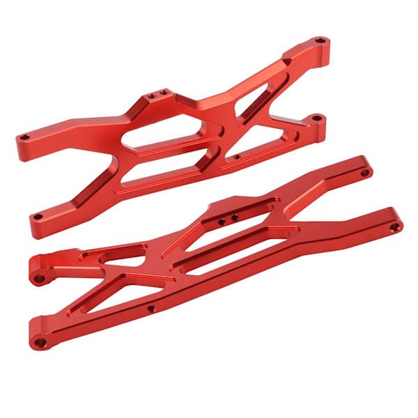 1 par aluminiumlegering bakre nedre svingarm tillbehör passar för ARRMA 1/10 RC bilröd