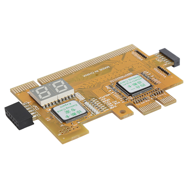 Skrivebordsdiagnostikkort PCI PCIE 2LPC 4-i-1-analysator Hovedkort 2-biters feilsøkingssett