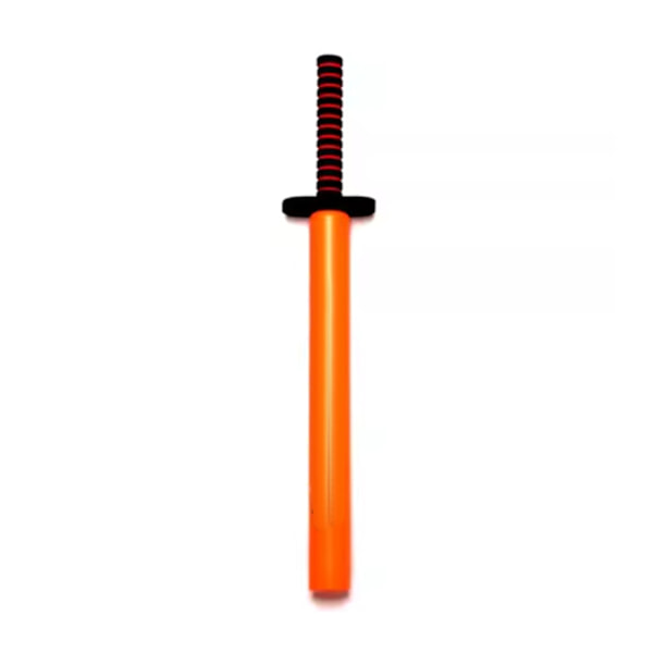 Øvelsessværd Børns Sparring Træningssværd Stick Praktisk Kampsport Træningsværktøj Orange