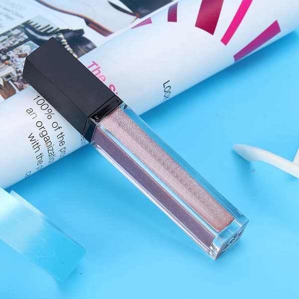 Glitter Ögonskugga Långvarig Flytande Läppstift Ögonmakeup Kosmetika 06#