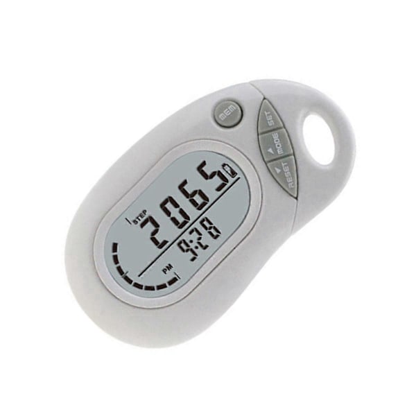Mini 3D Stegräknare Portabel Stor Skärm Stegräknare Tracker