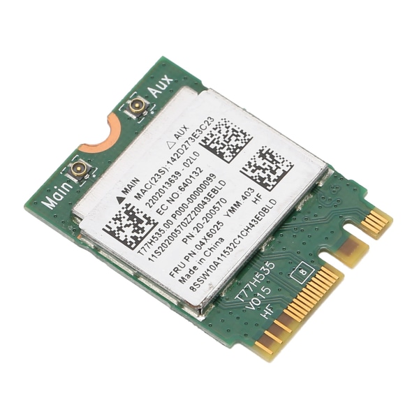 Trådløst nettverkskort RTL8723BE FRU 04X6025 300M NGFF Wifi Bluetooth Adapter WLAN 2,4 GHz