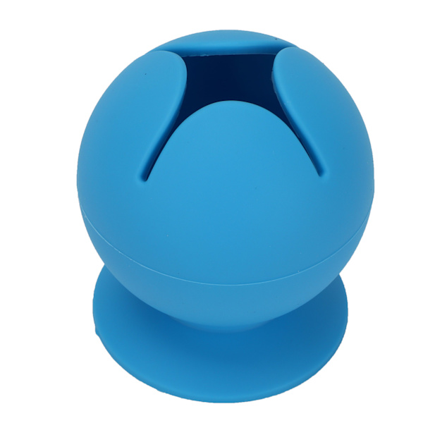 Romunkerääjän silikoniimukuppi jätteiden keräämiseen Vinyyli Weeding Desktop Storage Blue