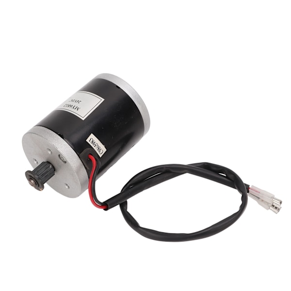 24V Børstet Motor 100W 2 Rotationstilstand Aluminium Materiale Stor Vridning 2700RPM Børstemotor med Remskive