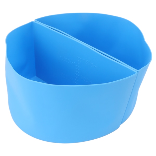 6 Quart gjenbrukbar silikon saktekoker liner 6 QT saktekoker skillevegg liner passer 6 Qt pot blå