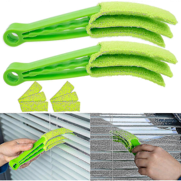 Set med 2, för persienner, rullgardiner och lameller, med mikrofiberhylsa, Cleani -CNSZ