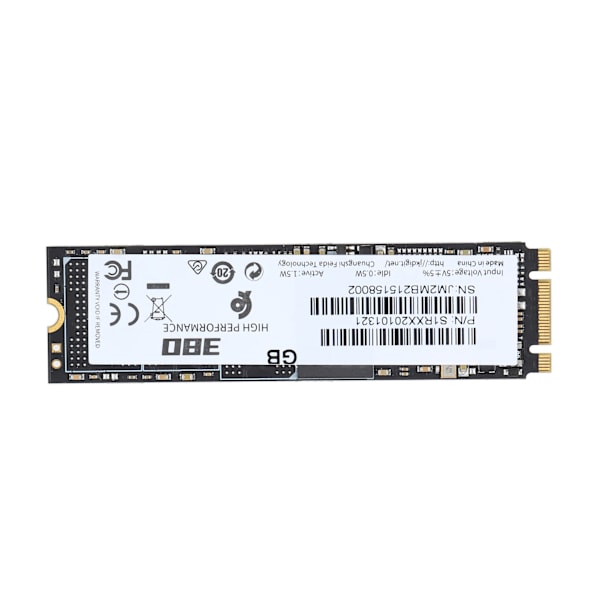 SSD M.2 / NGFF-grensesnitt Full Power Mode Rask hastighet Solid State Drive for Desktop Store Data 128 GB