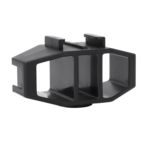 Ulanzi Vlogging jalustan kiinnike Double Cold Shoe Mount 1/4 tuuman kolmijalan kierre GoProlle