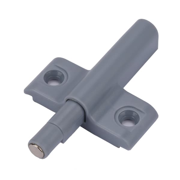 10 stk. Magnetiske skapdørfangster Buffer Fri Håndtaks Skuffe Rebound Bumper (liten)