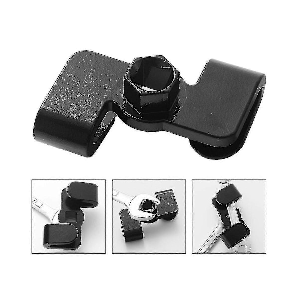Forlenger for skiftenøkkel for 1/2 tommes drivhåndtak/21 mm sekskantdriv, universell forlengeradapter for skiftenøkkel