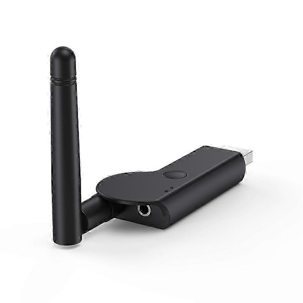 USB Bluetooth 5.2 Adapter Bluetooth-kompatibel 5.2 USB Sender 3.5mm Ekstern Antenne Datamaskin