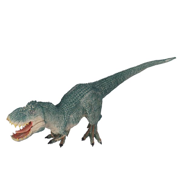 Dinosaurlegetøj Realistisk Stor Solid T Rex Dinosaurfigurer Model Legetøj til Børn Småbørn Grøn